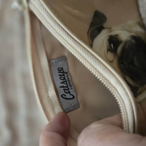 Pug Print Snack Bag Pouch - Picture 2 of 2